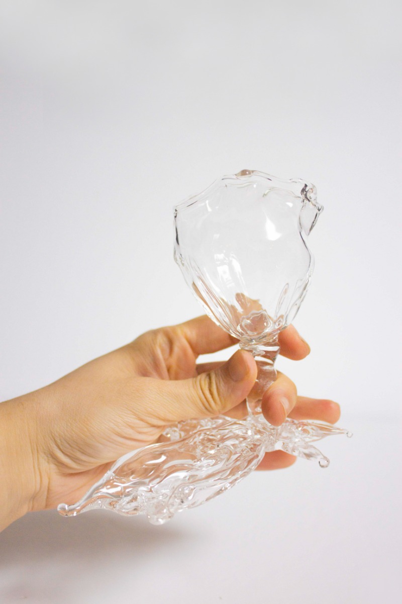 Sake glass(goblet shape)(no.15)