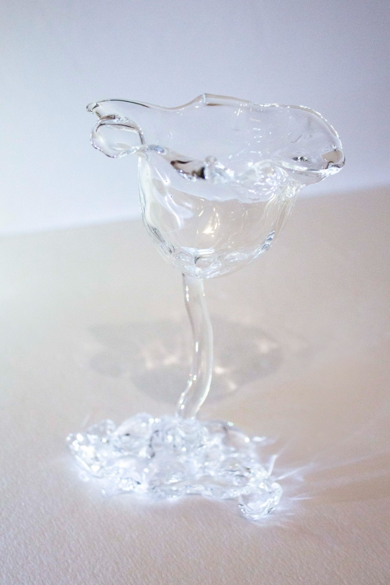 Sake glass(goblet shape)(no.17)