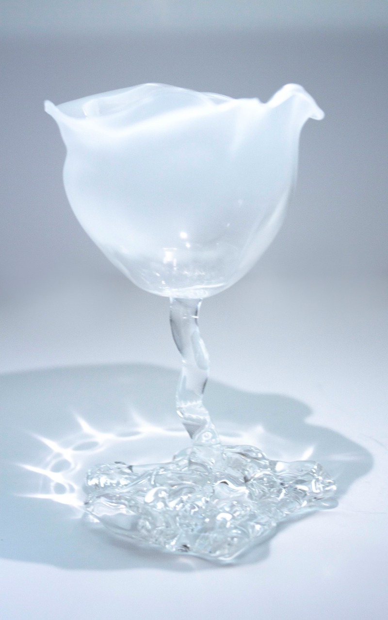 Sake glass(goblet shape)(no.18)